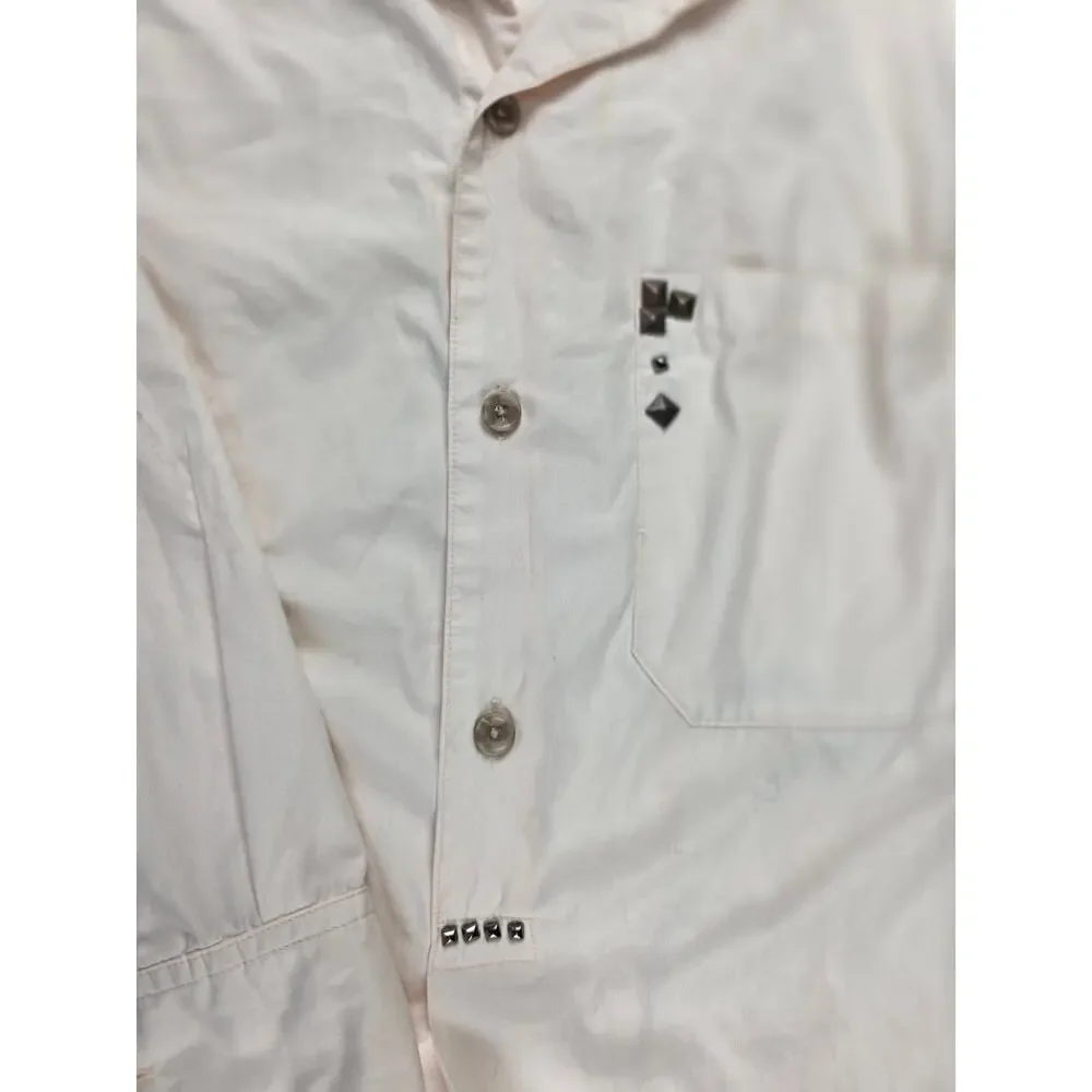 Free People We The Free Embellished Button Down Top Size M